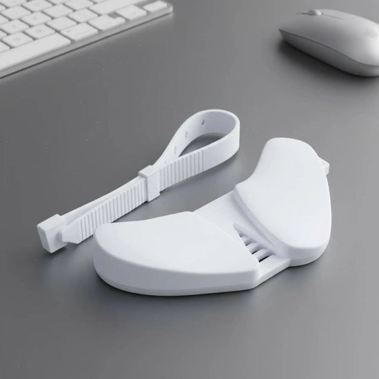 Wearable Mouse Wrist Rest Attachable Strap Ergonomic Hand Brace Gliding Palm Rest Adjustable Fit Computer Hand Support
